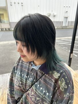 サロンド ベレーザ トータ(salao de beleza tota) wolf×グリーンインナー♪