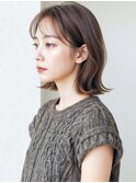暗髪艶カラー◎韓国風くびれショートで透明感大人ヘアp川口