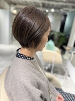 レヴリー(reverie)&nbsp;白髪ケア白髪ぼかしハイライトショートボブヘッドスパ50代60代