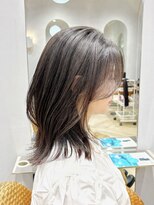 ティエラ 原宿 表参道(Tierra)&nbsp;【Tierra美侑】地毛風グレージュ×ミディアムレイヤーで春ヘア