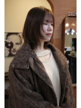 チャプター 問屋町(chapter) 髪質改善トリートメント顔まわりレイヤーカット透明感ケアカラー