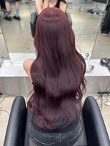 ペレ 原宿(PELE)&nbsp;イメチェン/ピンクベージュ/アンブレラカラー/前髪/原宿