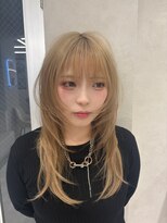 ロンド マーレ 天神大名店(Lond mare) 大人ガーリー/似合わせカット/ミディアムレイヤーカット