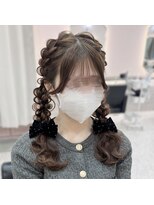 アリエス 八重洲店(Aries)&nbsp;ふわふわツイン編み下ろし