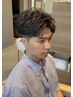 【伊藤指名限定】メンズカット+フェザーパーマ+3stepTR