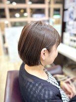 トレセッテ(tre sette)&nbsp;ナチュラルブラウンカラー/グラデーションボブスタイル