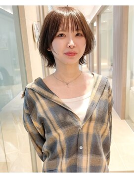 ヨリ ルトロワ 札幌大通(yori Le_trois) 似合わせカット30代40代50代ショートボブくびれレイヤーカット