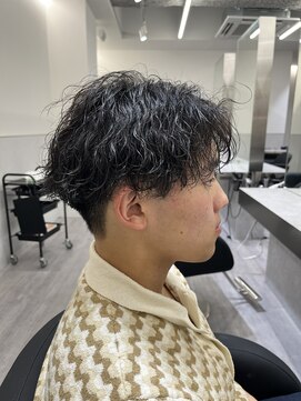 ビカムメンズヘアー 栄店(become men's hair) 波巻きパーマ/スペインカール/サーフカール