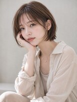 リリアーナ(LILIANA) 池袋 シースルーバング 大人ショートヘア くびれミディ 縮毛矯正