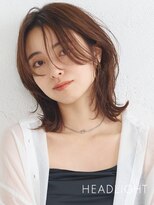 アーサス ヘアー デザイン 川崎店(Ursus hair Design by HEADLIGHT) ミディアムレイヤーくびれ小顔似合わせ韓国ミルクブラウン