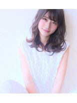 リピース(Re.peace)&nbsp;re.peace.セミロング×ネイビーカラー