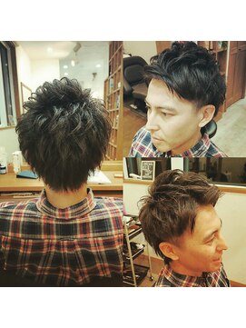 タイニータイニー(tiny tiny) ツーブロックショートスタイル