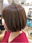 シンプルで大人可愛いワンカールボブ☆副店長 川上 功介