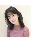 #重軽#こなれセミディ#くせ毛風#表参道ACO