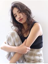 トランク ヘアー デザイン(tranq hair design) 透明感シルバーカラー大人ロングくびレイヤーハイライト