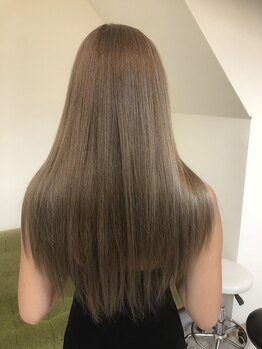 グルック ヘアー リラクゼーション 美章園店(Gluck Hair Relaxation)の写真/ポイント縮毛矯正など豊富なストレートメニューが◎プチプラ＆髪質改善でまとまらない髪も艶のある美髪に☆