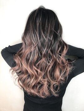 アンダーバーホワイト 鳳店(_WHITE) ☆ピンクベージュ×グラデーション☆