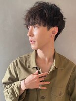 【PARK】メンズマッシュショート×ナチュラルスパイラルパーマ