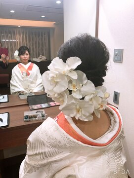 ヘアメイク ジェイエム 北海道神宮挙式