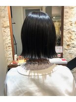 ジュエ (jouer) 20代30代＊外ハネぱつっとボブ/トラックオイルナチュラルモード
