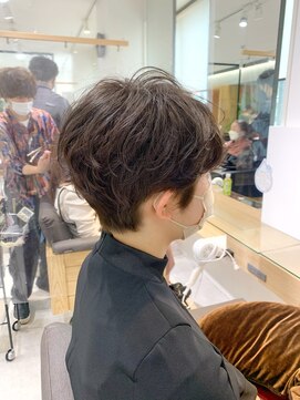 ルディー バイ ヘアーポケット(rudii by HAIR POCKET) ショートパーマ×オリージュ