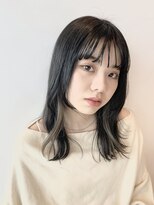 グレイス ヘアドレッシング(grace hair dressing) 【ヤマザキシンタ】イヤリングカラー　ワイドバング　韓国ヘア