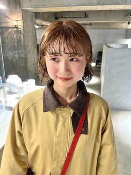 リール(rire) orange beige color