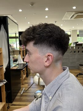 スウェル 千葉店(Swell) メンズツイストパーマスパイラルパーマフェード[千葉]