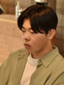 リム メンズヘア(LIM men's hair) リバースセンターパート【メンズカット/メンズヘア】