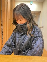 ラブハーツアンドビー 梅田EST(luve heart's And Be) ちらっとインナーカラー