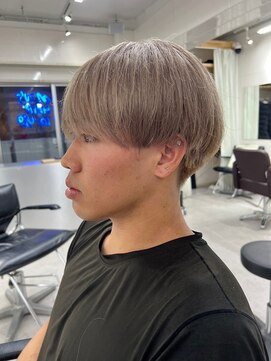 メンズヘアトーキョー 渋谷(MEN'S HAIR TOKYO) ブリーチカラー/刈り上げマッシュ