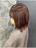 ピンクブラウンイルミナカラー池袋