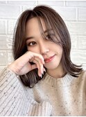 大人ミディひし形レイヤーボブ×大人ハイライト20代30代40代