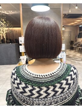 アイノアシェール 西宮(AInoa Cher) 【極上の髪質改善】プレミアムカラーエステ/艶髪/ピンクブラウン