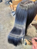 アンフィ 東京(Amphi)&nbsp;ブリーチ毛で寒色透明感抜群！！ネイビーブルージュ♪