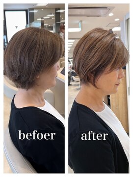 ケンジ 平塚ラスカ店(KENJE) おしゃれ大人ショート/ひし形ショート