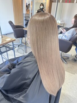 スイヘアデザイン 久留米(suii.. hair design) ベージュ/ハイトーン/久留米/ケアブリーチ