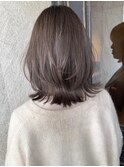 ハイライトバレイヤージュダブルカラーショートカット