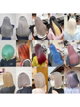 アボックス(abox) ブリーチカラー/ケアブリーチ/髪質改善/U24/学割