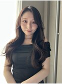 髪質改善×韓国風巻き髪スタイル