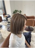 ハイライトカラー♪ボブスタイル！