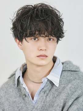 オーシャントーキョー 原宿(OCEAN TOKYO) 波巻きパーマメンズツイストスパイラルパーマツーブロック