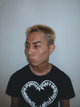 メリケンバーバーショップ トーキョー(MERICAN BARBERSHOP TYO) メンズカットフェザーアップナチュラル