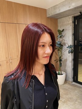 ニカ 溝の口(NICA) ボルドーカラー/艶髪/美髪/溝の口