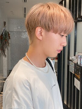 ラパンセヴェールメンズ 栄(LA PENSEE VERT MEN'S) メンズハイトーンマッシュ