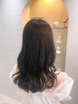 カラークチュール(Color Couture) 黒髪カタログ/オリーブベージュ/小顔に見せるヘア/髪質改善
