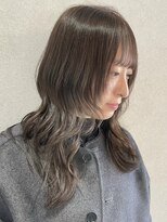 インスヘアー 京都四条大宮店(INCE HAIR)&nbsp;ハイレイヤー×ベージュ