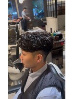 バーバーブロス 長堀店(BARBER BROS) 【BarBerBROS】フェードカット バーバー ニュアンスパーマ