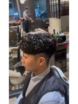 バーバーブロス 長堀店(BARBER BROS) 【BarBerBROS】フェードカット バーバー ニュアンスパーマ