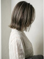 ニコリヘアワークス(nicori hair works)&nbsp;ボブ×外ハネ×ハイライト2